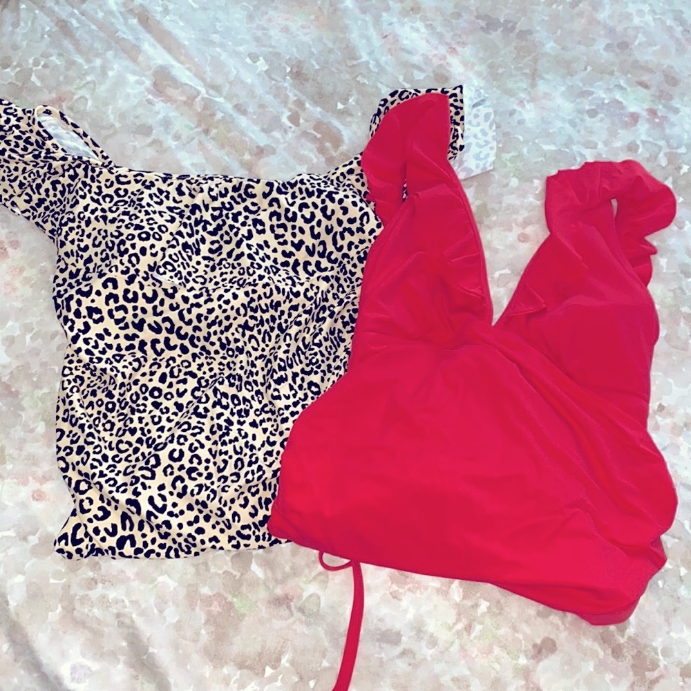 2 Maternity Swimsuits